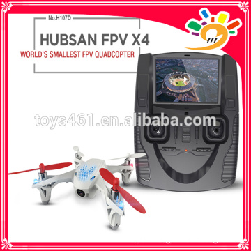Advance sale!Hubsan H107D X4 FPV UFO 2.4G+5.8GHz video transmission FPV MINI QUADCOPTER UFO 4 Channels VS 4.3 inch LCD
